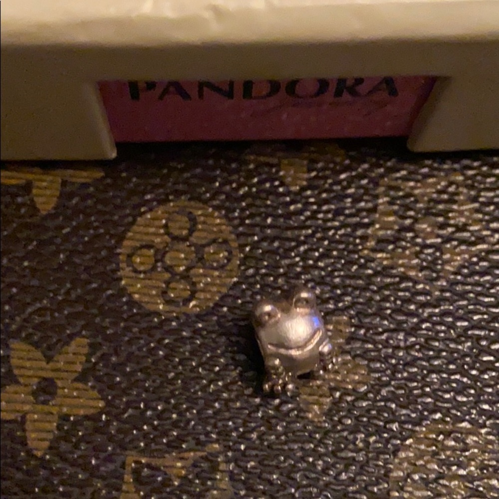 Pandora frog charm